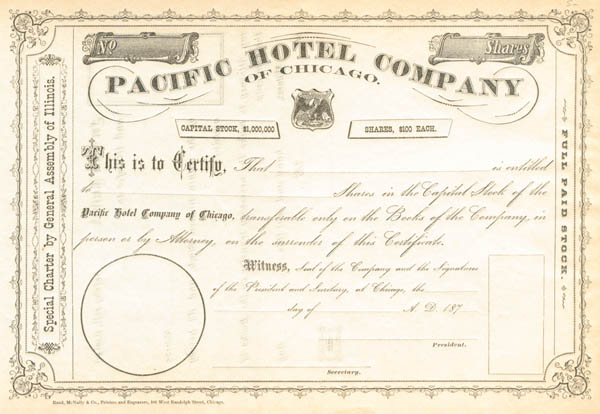 Pacific Hotel Co. of Chicago